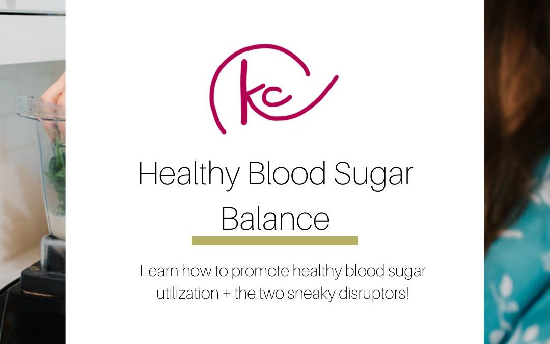 Healthy Blood Sugar Balance