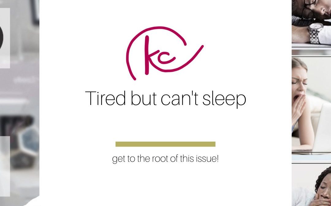 Why am I tired, but can’t fall asleep?!