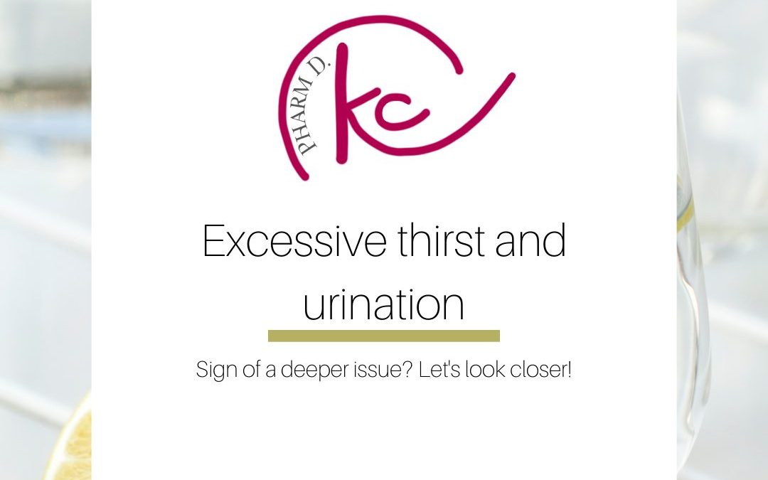 Excessive thirst & urination: sign of a deeper issue?