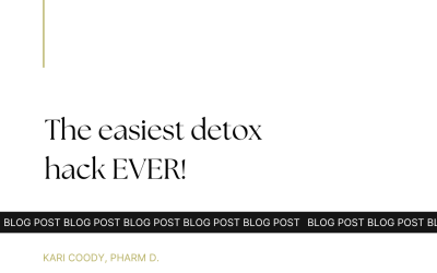 The easiest daily detox hack ever!
