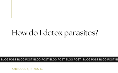 How do I detox parasites?