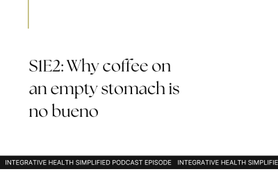 S1E2: Why coffee on an empty stomach is no bueno