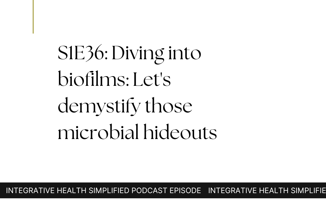 S1E36: Diving into biofilms: Let’s demystify those microbial hideouts