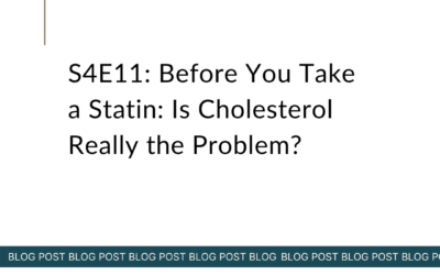 S4E11: Before You Take a Statin: Is Cholesterol Really the Problem?